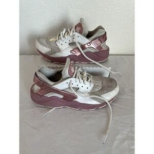 Women Reebok Shoes V65747 Gray Size 6 Allen Iverson 2014 Purple Pink Mid Top EUC